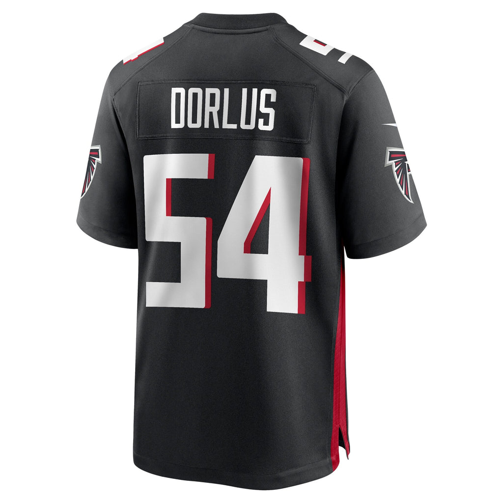 Brandon Dorlus Atlanta Falcons  Team Game Jersey -  Black