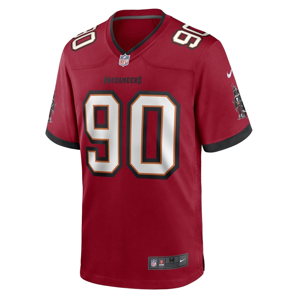 Logan Hall Tampa Bay Buccaneers  Game   Jersey - Red