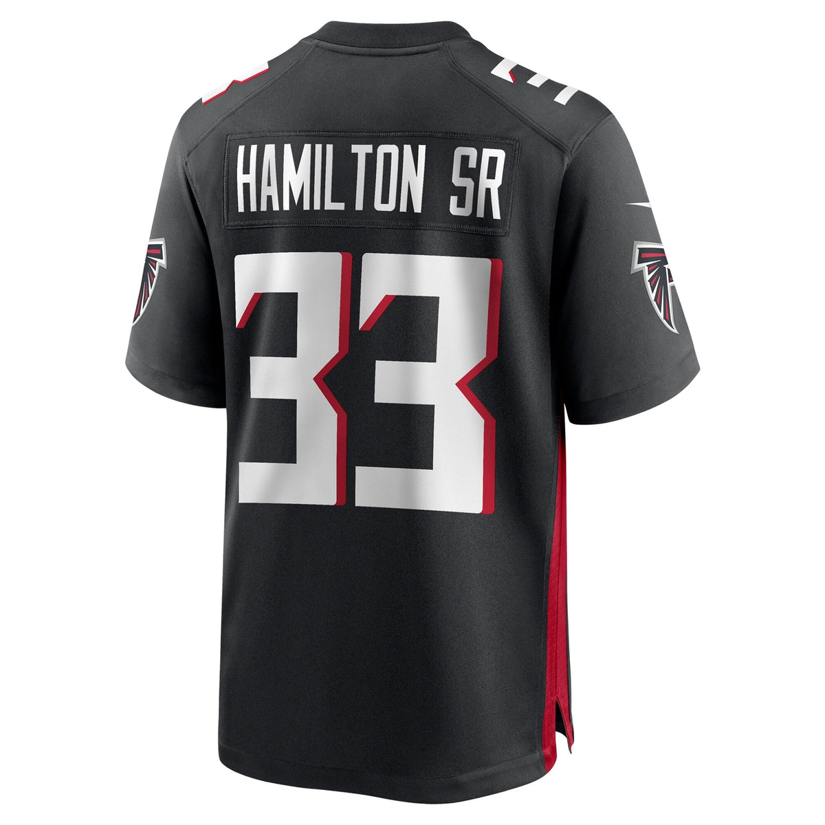 Antonio Hamilton Sr. Atlanta Falcons  Team Game Jersey -  Black