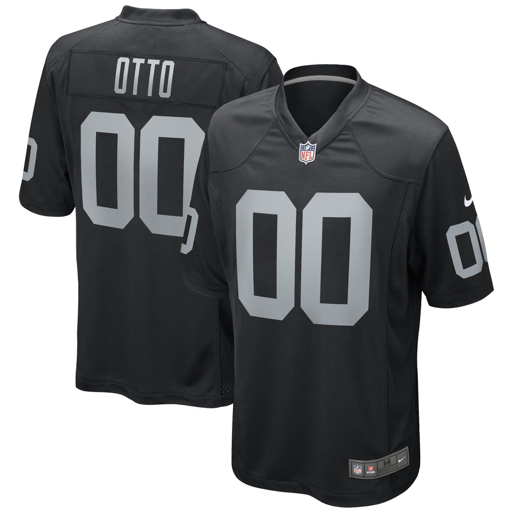 Jim Otto Las Vegas Raiders  Game Retired   Jersey - Black