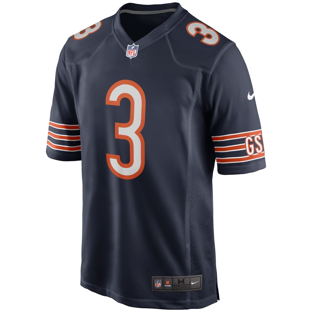 Bronko Nagurski Chicago Bears Game Retired   Jersey - Navy