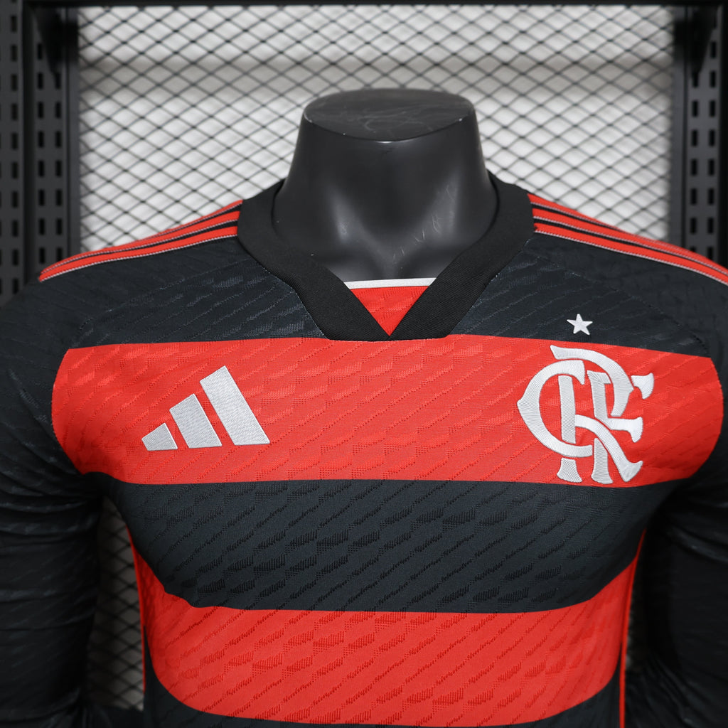 2026 Flamengo Long-Sleeve Home Player Version Jersey