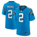 D.J. Moore Carolina Panthers Alternate Game Jersey - Blue