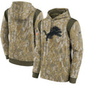Men's Detroit Lions 2021 Salute to Service Hoodie Camouflage
