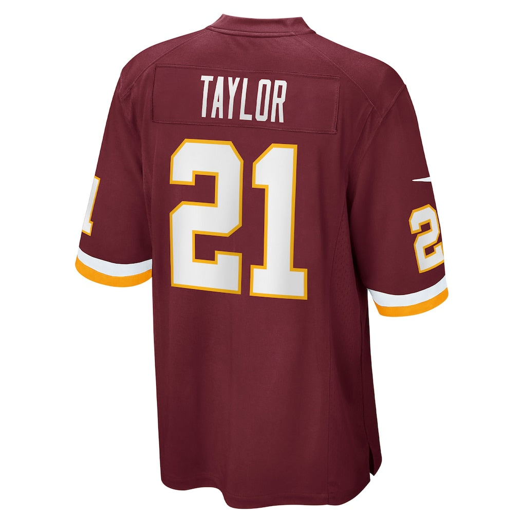 W.Commanders#21 Sean TaylorBurgundy Retired Player Team Game Jersey