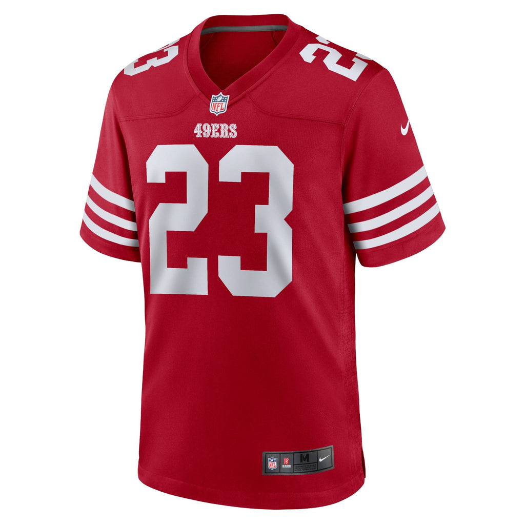 Christian McCaffrey San Francisco 49ers  Game   Jersey - Scarlet