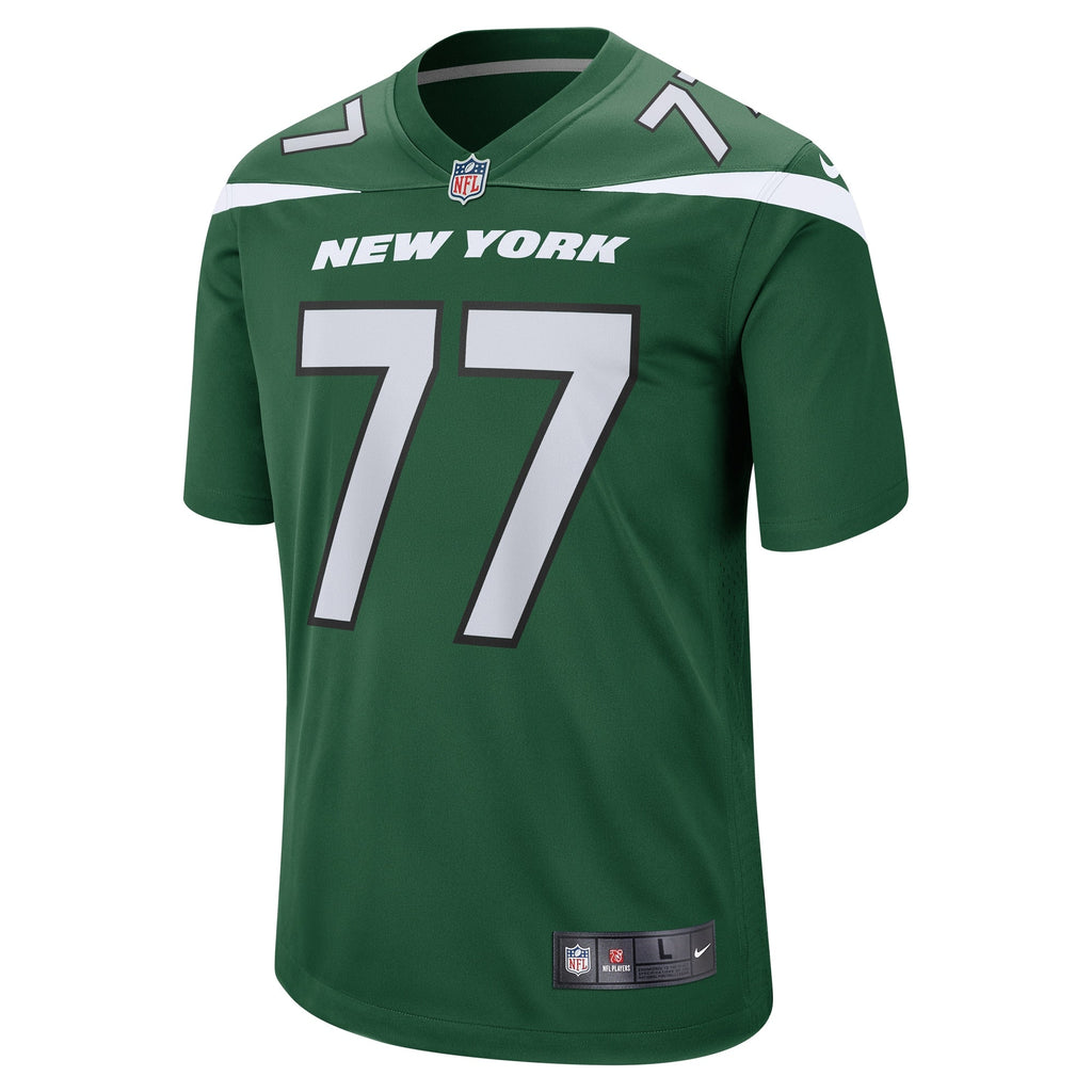 Mekhi Becton New York Jets    Game Jersey - Gotham Green