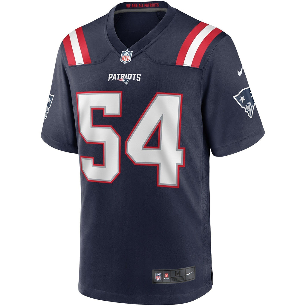 Tedy Bruschi New England Patriots  Game Retired   Jersey - Navy