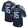 Tennessee Titans Treylon Burks Navy Player Game Jersey