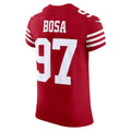 SF.49ers #97 Nick Bosa Scarlet Vapor F.U.S.E. Elite Jersey