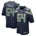 Austin Faoliu Seattle Seahawks   Game Jersey - College Navy