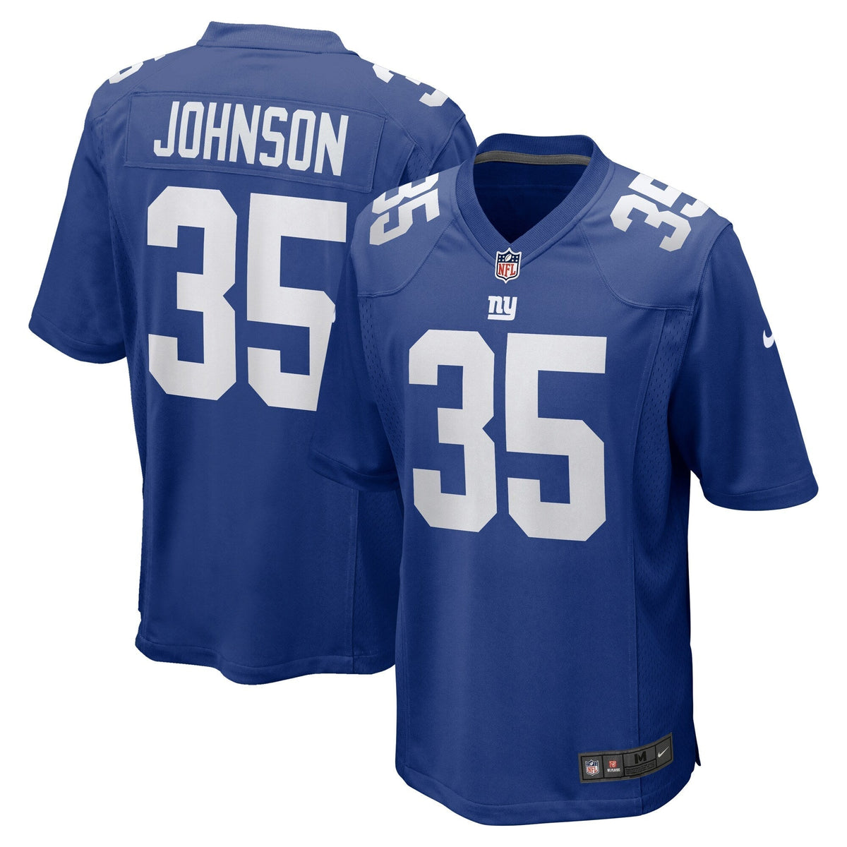 Leonard Johnson New York Giants  Game   Jersey - Royal