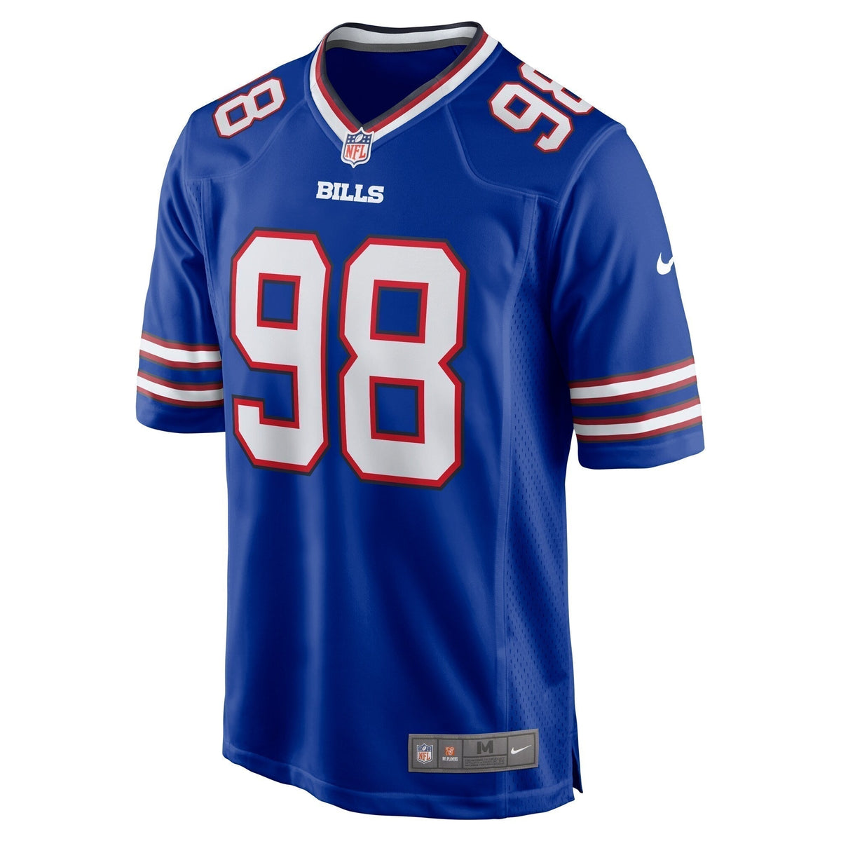 Austin Johnson Buffalo Bills  Game Jersey -  Royal