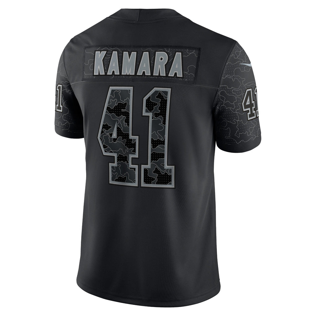 Alvin Kamara New Orleans Saints  RFLCTV Limited Jersey - Black