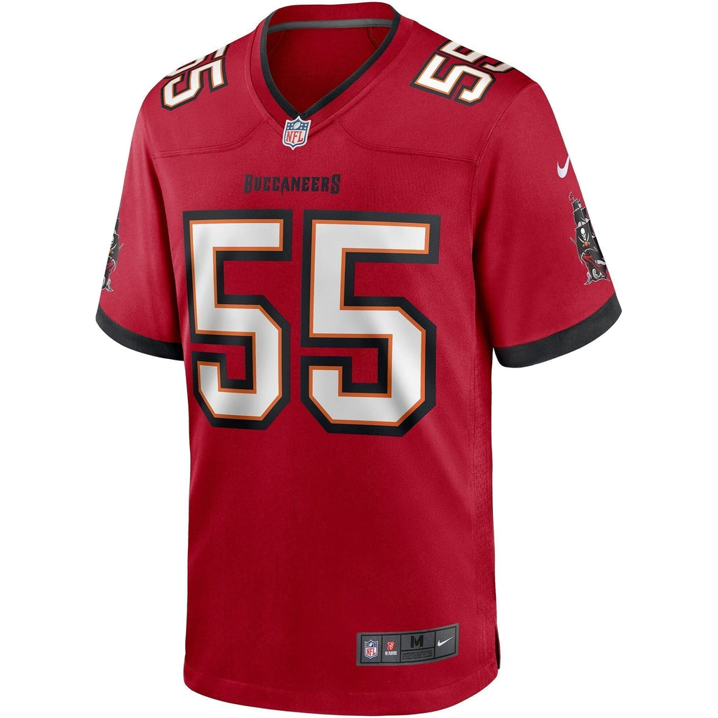 Derrick Brooks Tampa Bay Buccaneers  Game Retired   Jersey - Red