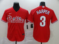 Men's Philadelphia Phillies Bryce Harper  Red Jersey