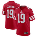 Jacob Cowing San Francisco 49ers   Game Jersey -  Scarlet