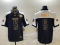 Men's Washington Commanders Jayden Daniels Black Game Player Jersey
