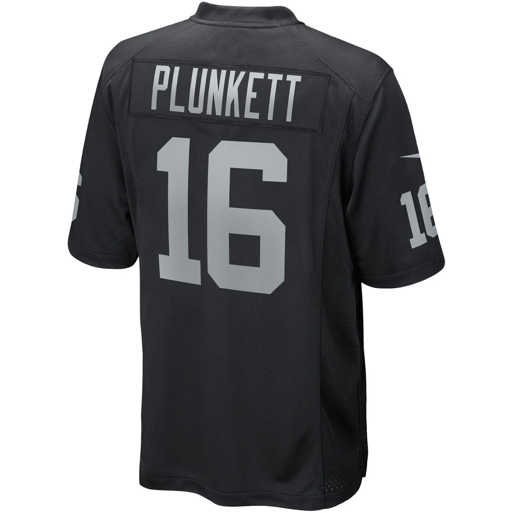 Jim Plunkett Las Vegas Raiders  Game Retired   Jersey - Black