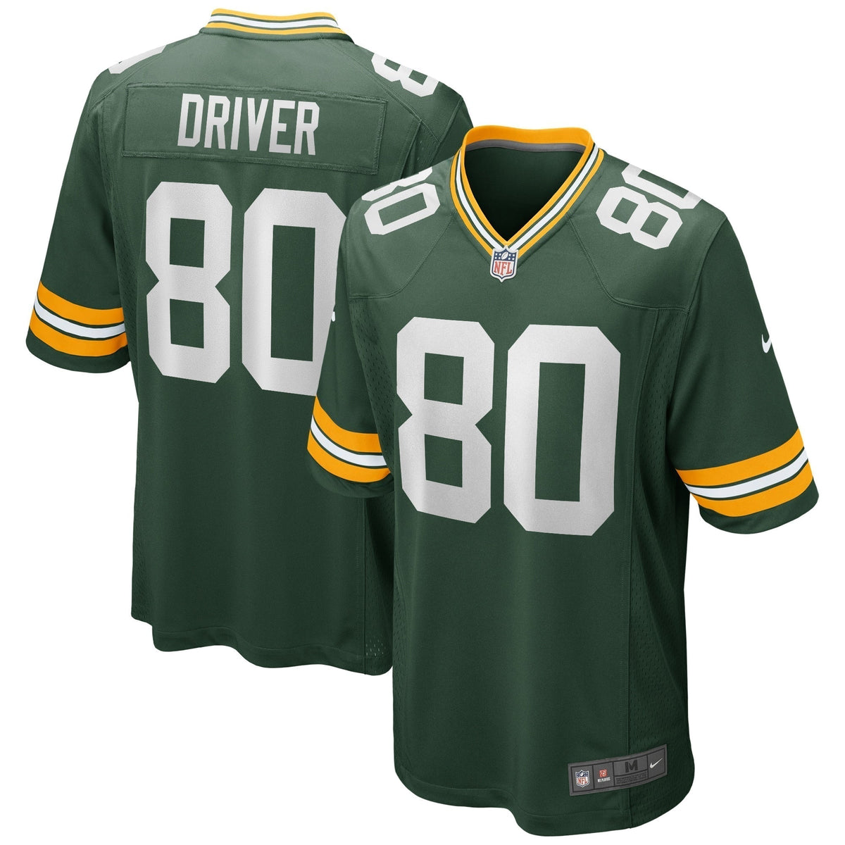 Donald Driver Green Bay Packers  Game Retired   Jersey - Green