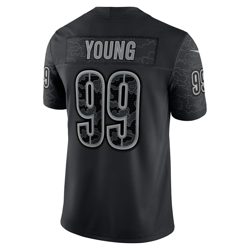 Chase Young Washington Commanders  RFLCTV Limited Jersey - Black