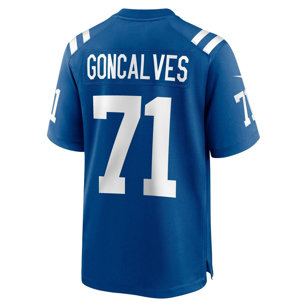 Matt Goncalves Indianapolis Colts  Game Jersey -  Royal