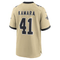NO.Saints #41 Alvin Kamara Gold Gameday Golds Alternate Game Player Jersey