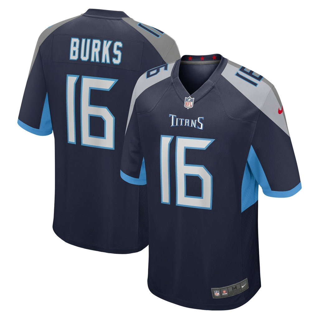 Treylon Burks Tennessee Titans    Game Jersey - Navy
