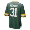 Green Bay Packers Nick Niemann Green Team Game Jersey