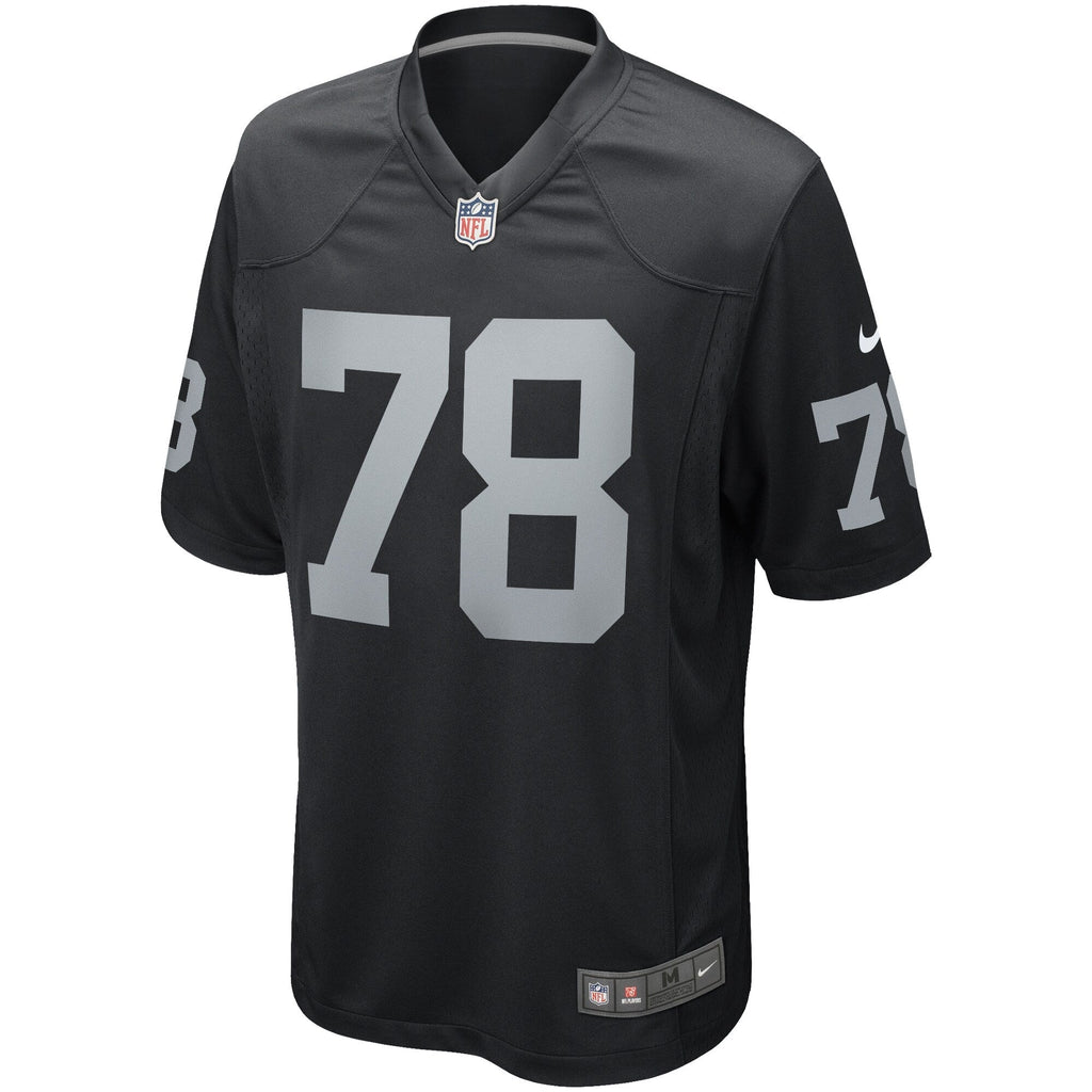 Art Shell Las Vegas Raiders  Game Retired   Jersey - Black