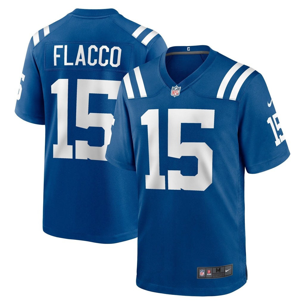 Joe Flacco Indianapolis Colts  Game Jersey -  Royal