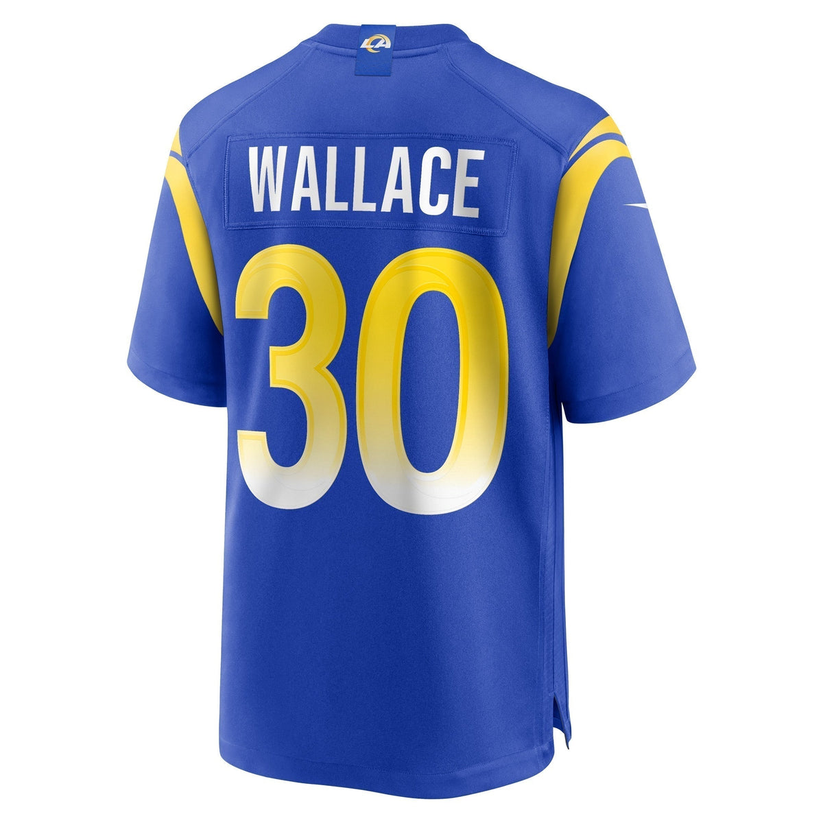 Josh Wallace Los Angeles Rams  Game Jersey -  Royal