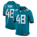 Chad Muma Jacksonville Jaguars  Game Jersey - Teal