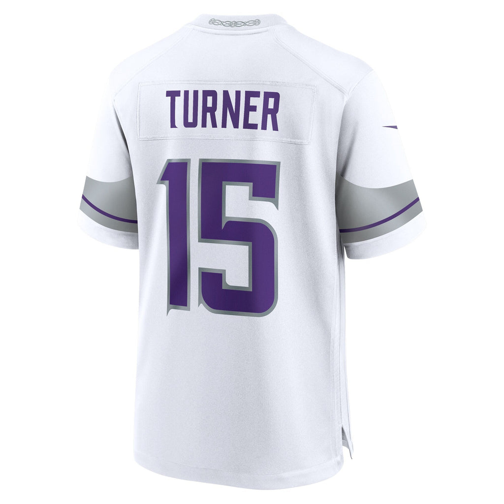 Dallas Turner Minnesota Vikings  Alternate Game   Jersey - White