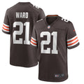 Denzel Ward Cleveland Browns    Game Jersey - Brown