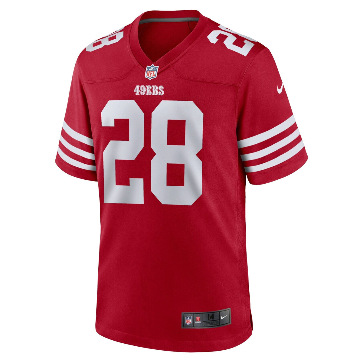Trey Sermon San Francisco 49ers    Game Jersey - Scarlet