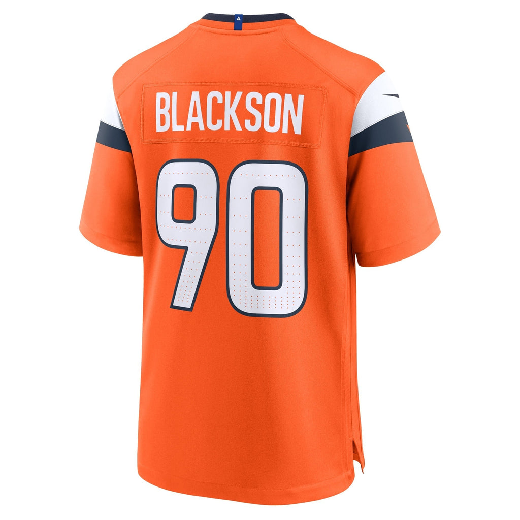 Angelo Blackson Denver Broncos  Game Jersey -  Orange