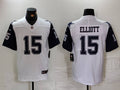 Men's Dallas Cowboys Ezekiel Elliott White 2nd Alternate Legend Jersey