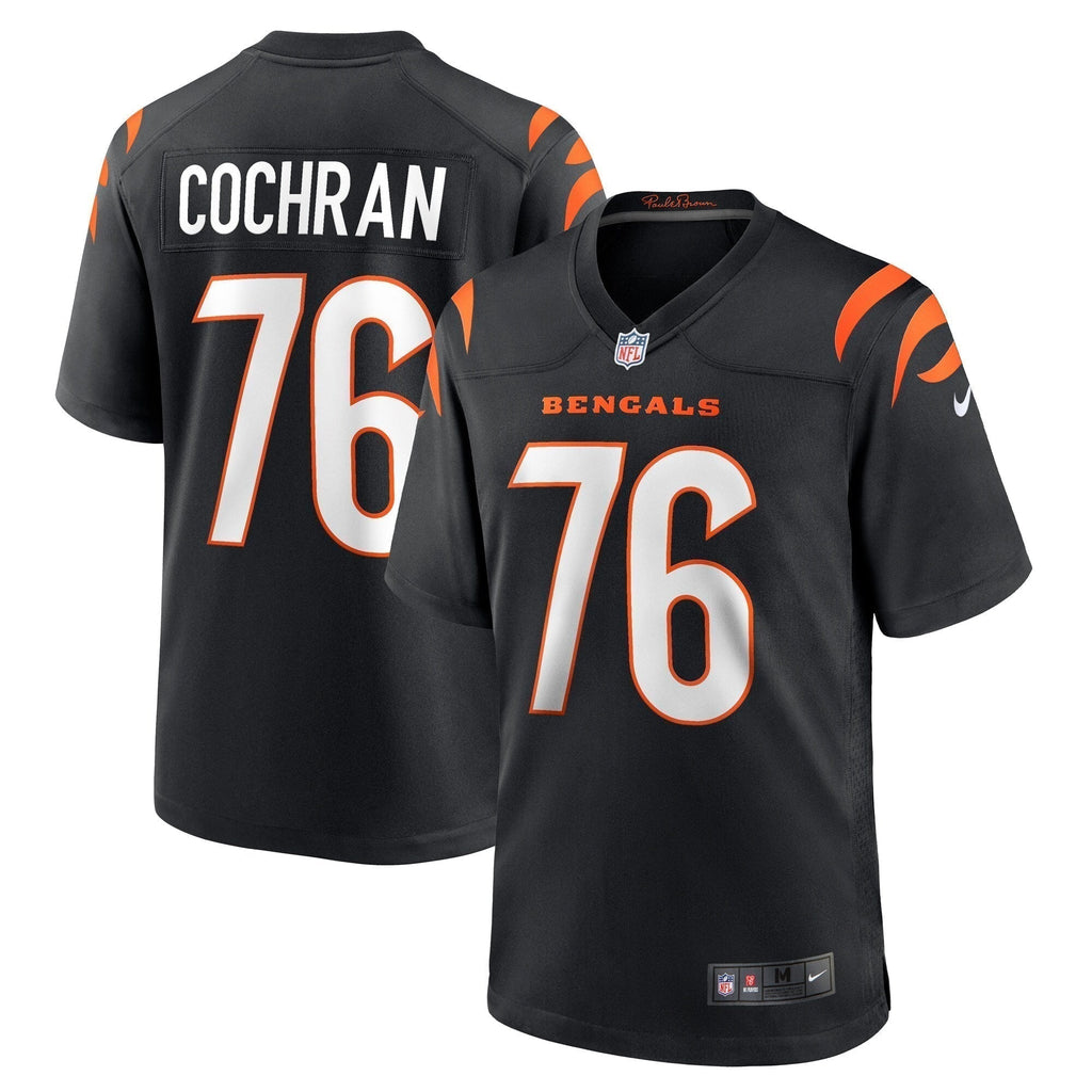 Devin Cochran Cincinnati Bengals  Game   Jersey - Black