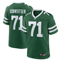 Wes Schweitzer New York Jets  Team Game Jersey - Legacy Green