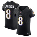 Baltimore Ravens Lamar Jackson Black Alternate Vapor F.U.S.E. Elite Jersey