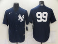Men's New York Yankees Aaron Judge #99 Navy Replica Player Name Jersey1