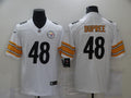 Men's Pittsburgh Steelers Bud Dupree White Game Jersey