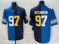Men's Detroit Lions Aidan Hutchinson Blue/Navy Game Jersey