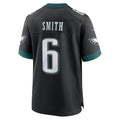 P.Eagles #6 DeVonta Smith Black Alternate Game Jersey