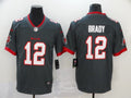 Men's Tampa Bay Buccaneers Tom Brady Gray Game Jersey
