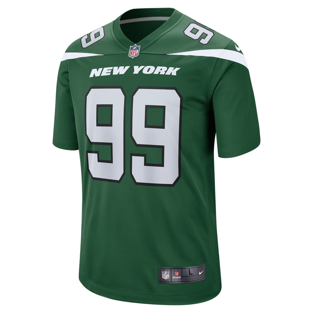 Will McDonald IV New York Jets   Game Jersey - Gotham Green