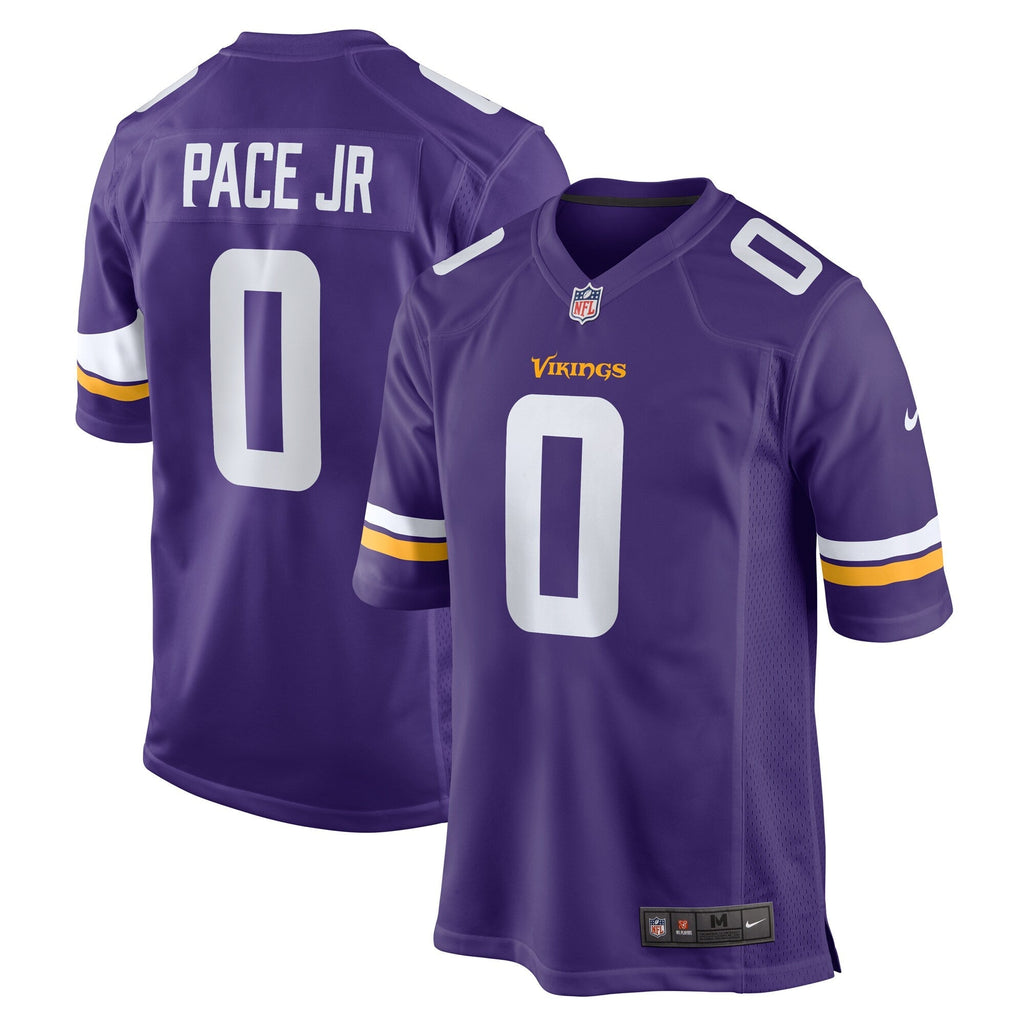 Ivan Pace Jr Minnesota Vikings   Game Jersey -  Purple
