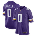 Ivan Pace Jr Minnesota Vikings   Game Jersey -  Purple