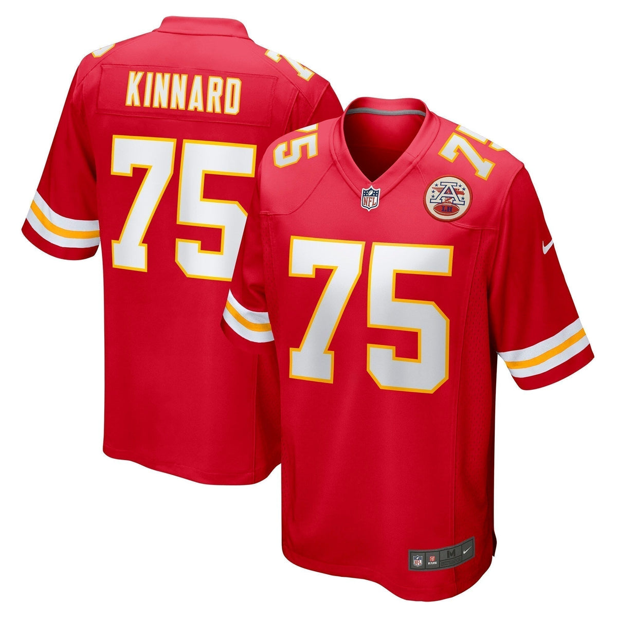 Darian Kinnard Kansas City Chiefs  Game   Jersey - Red